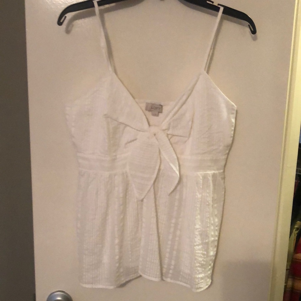 Loft Tie Front Flare Cami - Never Worn 🔥